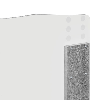 Čelo Postele Šedá Sonoma Kompozitní Dřevo