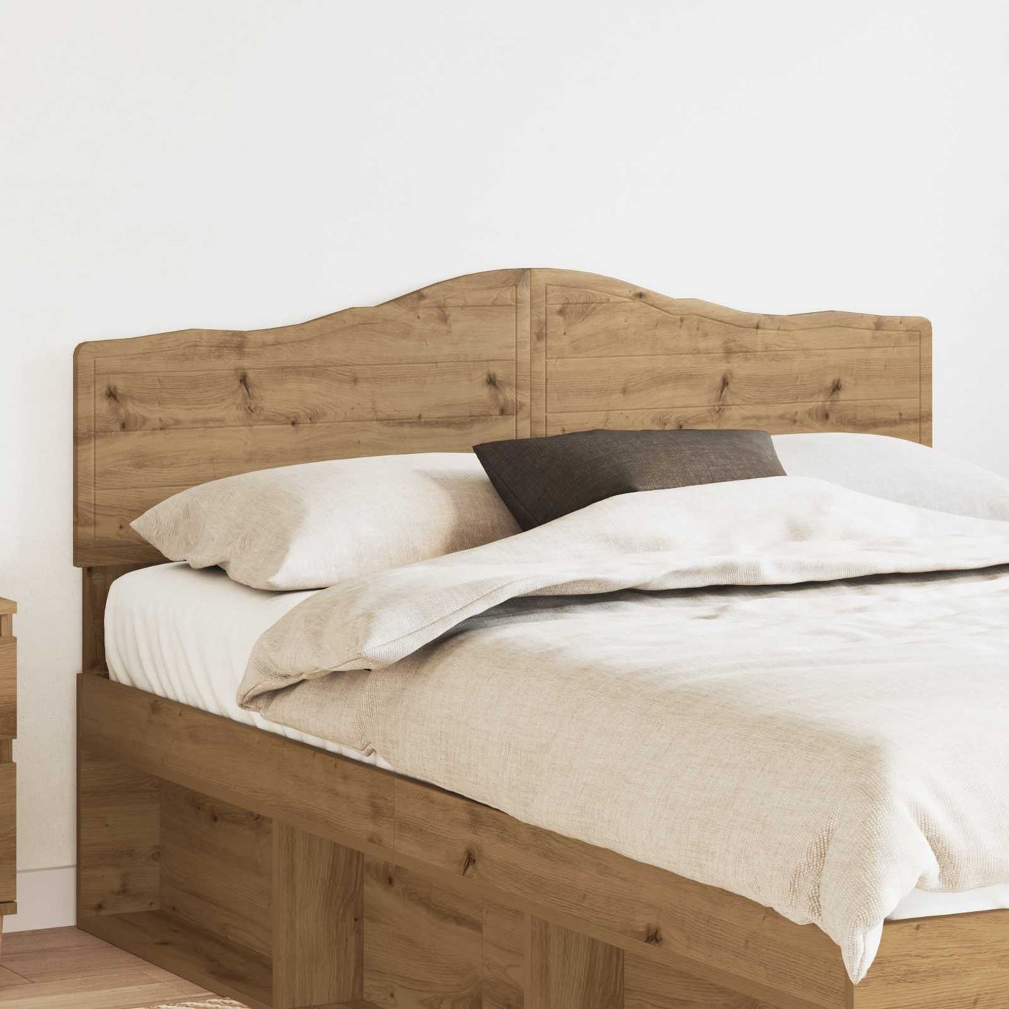 Čelo Postele Artisanový Dub Kompozitní Dřevo