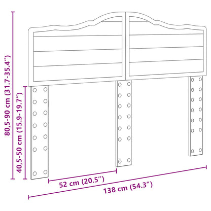 Čelo Postele Lesklá Bílá Kompozitní Dřevo