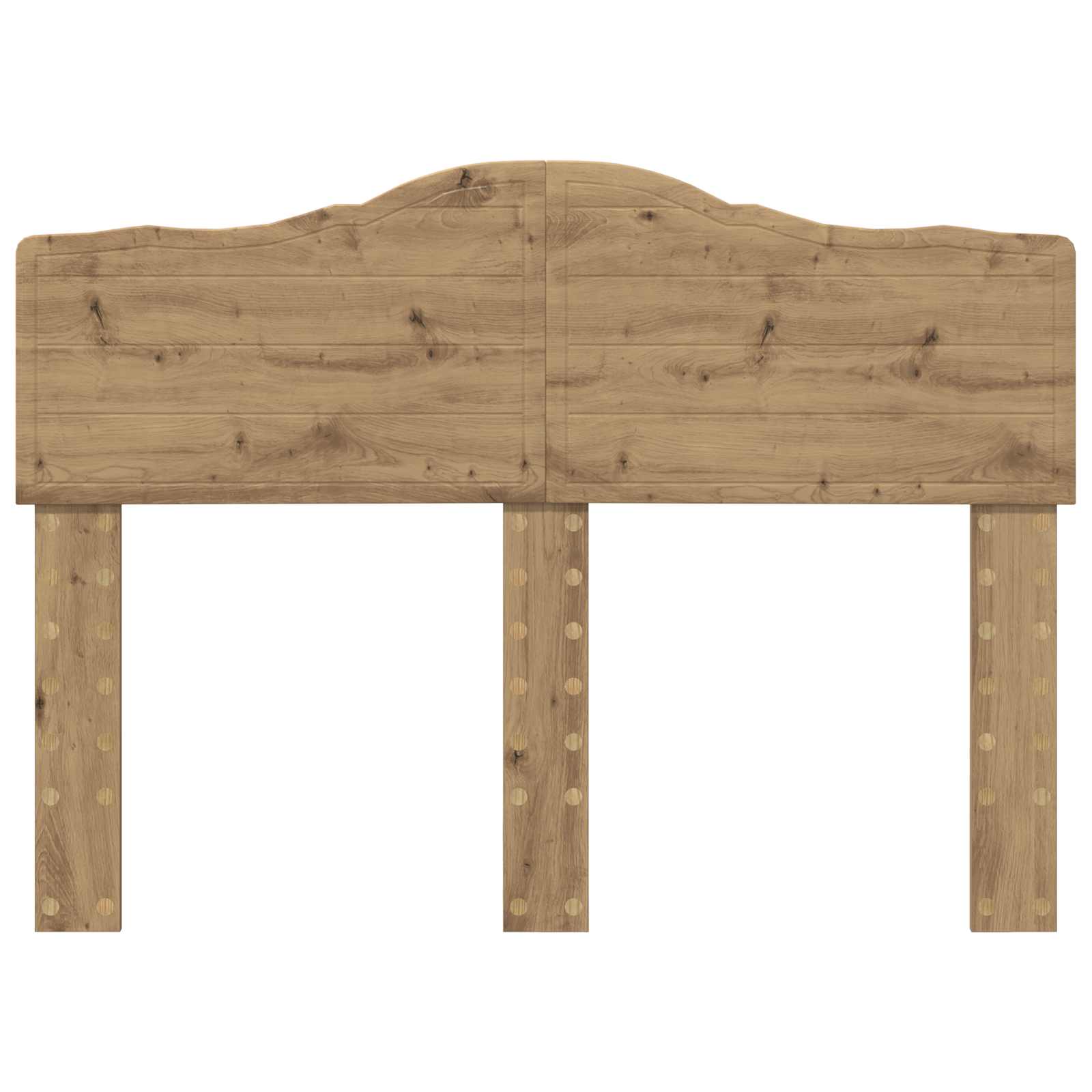 Čelo Postele Artisanový Dub Kompozitní Dřevo