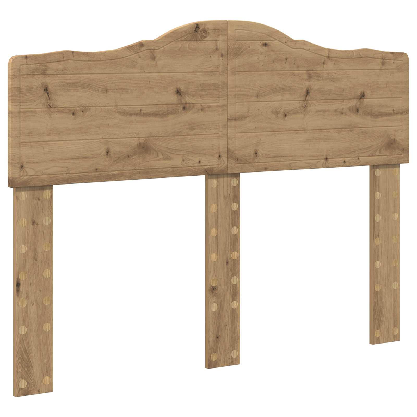 Čelo Postele Artisanový Dub Kompozitní Dřevo