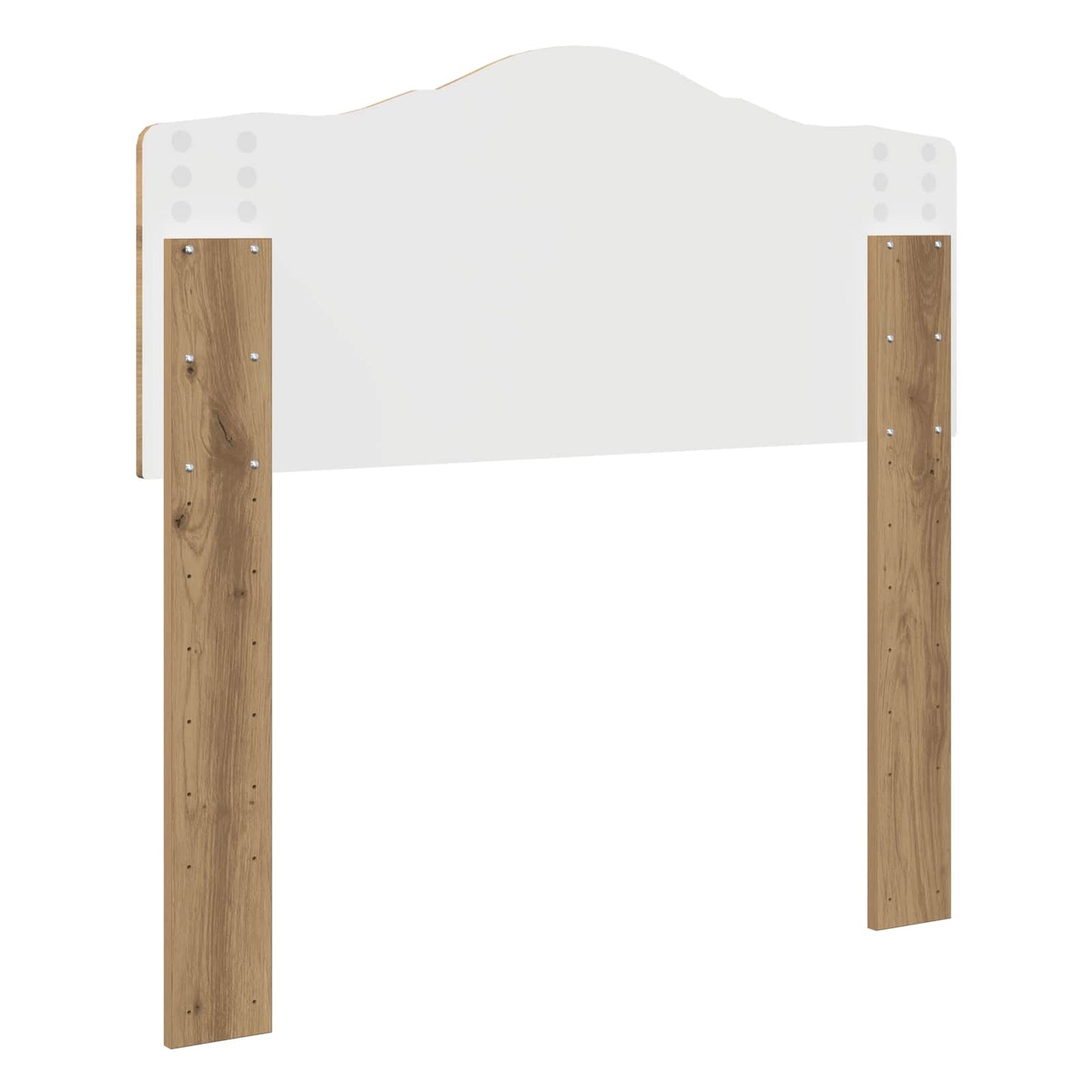 Čelo Postele Artisanový Dub Kompozitní Dřevo