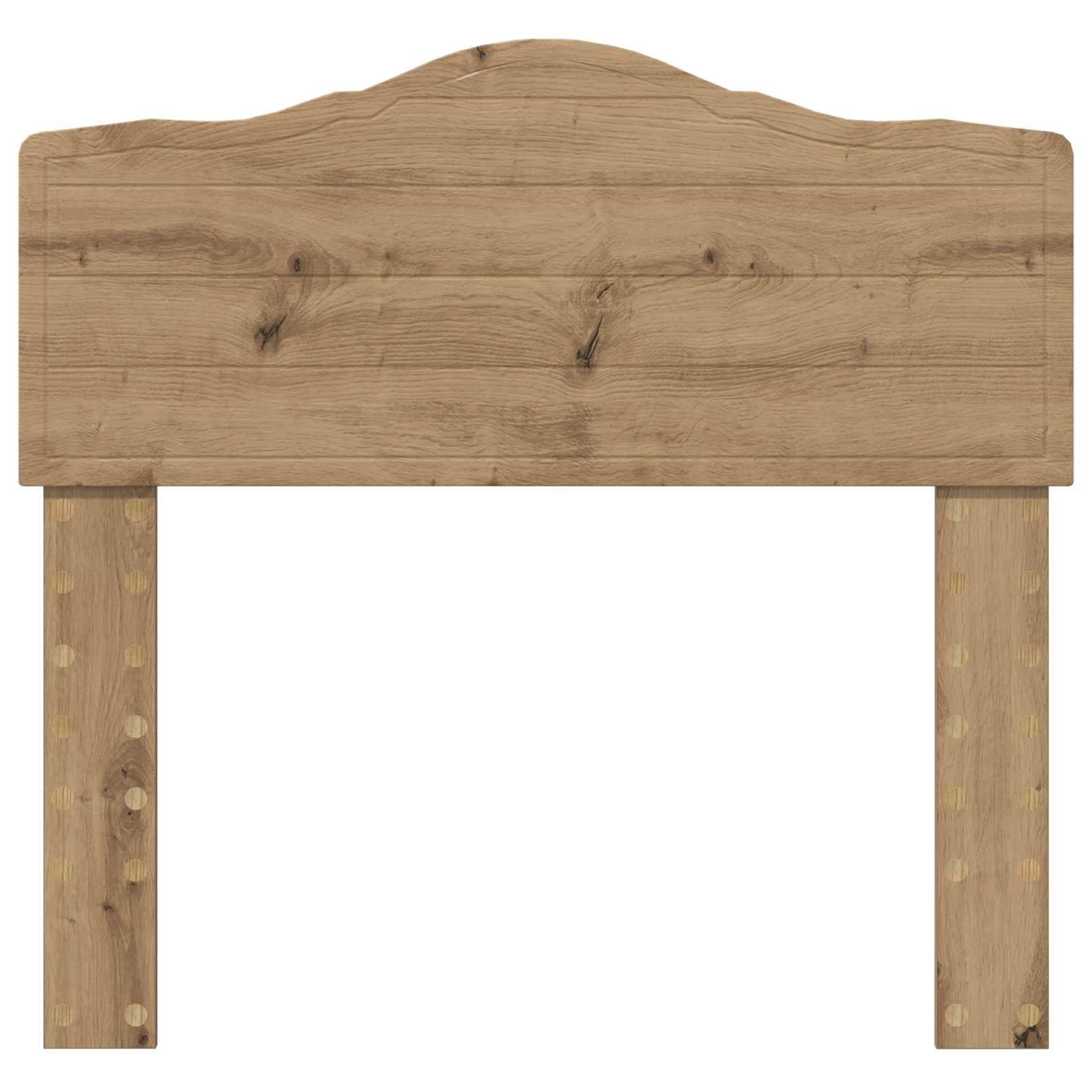 Čelo Postele Artisanový Dub Kompozitní Dřevo