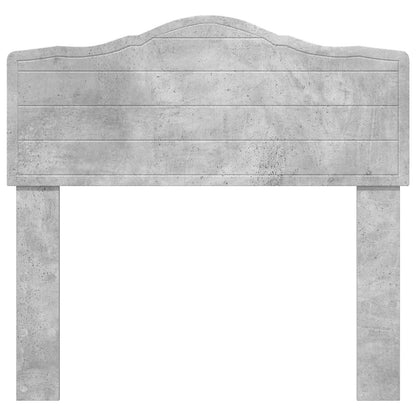 Čelo Postele Betonově Šedá Kompozitní Dřevo