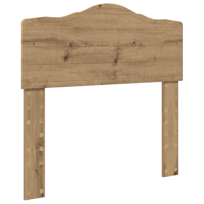 Čelo Postele Artisanový Dub Kompozitní Dřevo