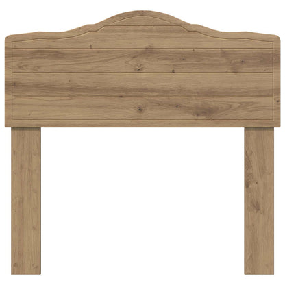 Čelo Postele Artisanový Dub Kompozitní Dřevo