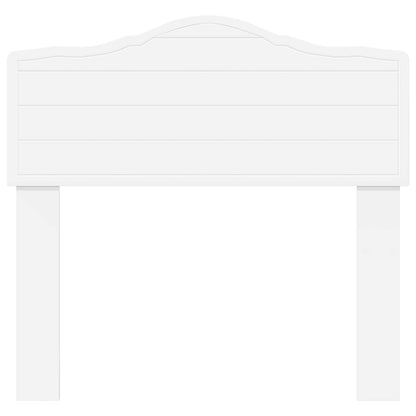 Čelo Postele Bílá Kompozitní Dřevo