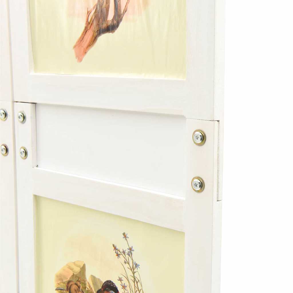 Romdivider Panel Bílá 212 X 165 Cm Mdf
