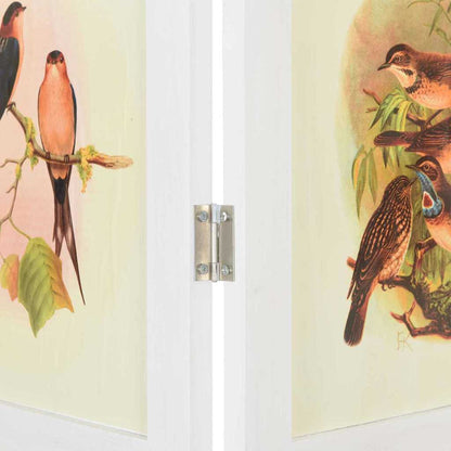 Romdivider Panel Bílá 212 X 165 Cm Mdf