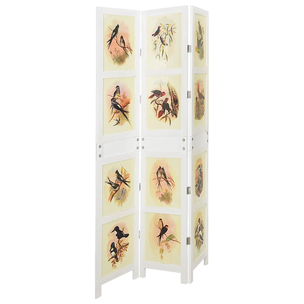 Romdivider Panel Bílá 212 X 165 Cm Mdf