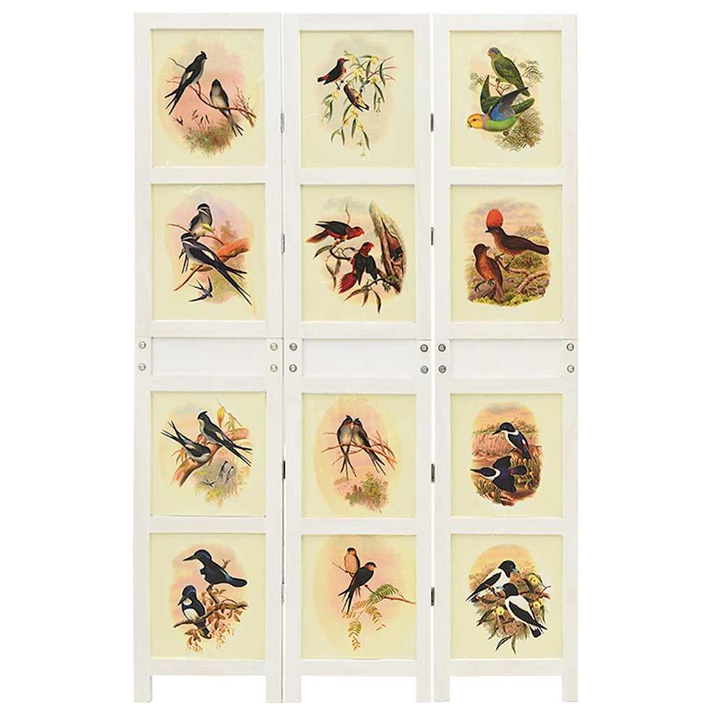 Romdivider Panel Bílá 212 X 165 Cm Mdf