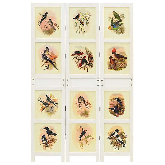 Romdivider Panel Bílá 212 X 165 Cm Mdf