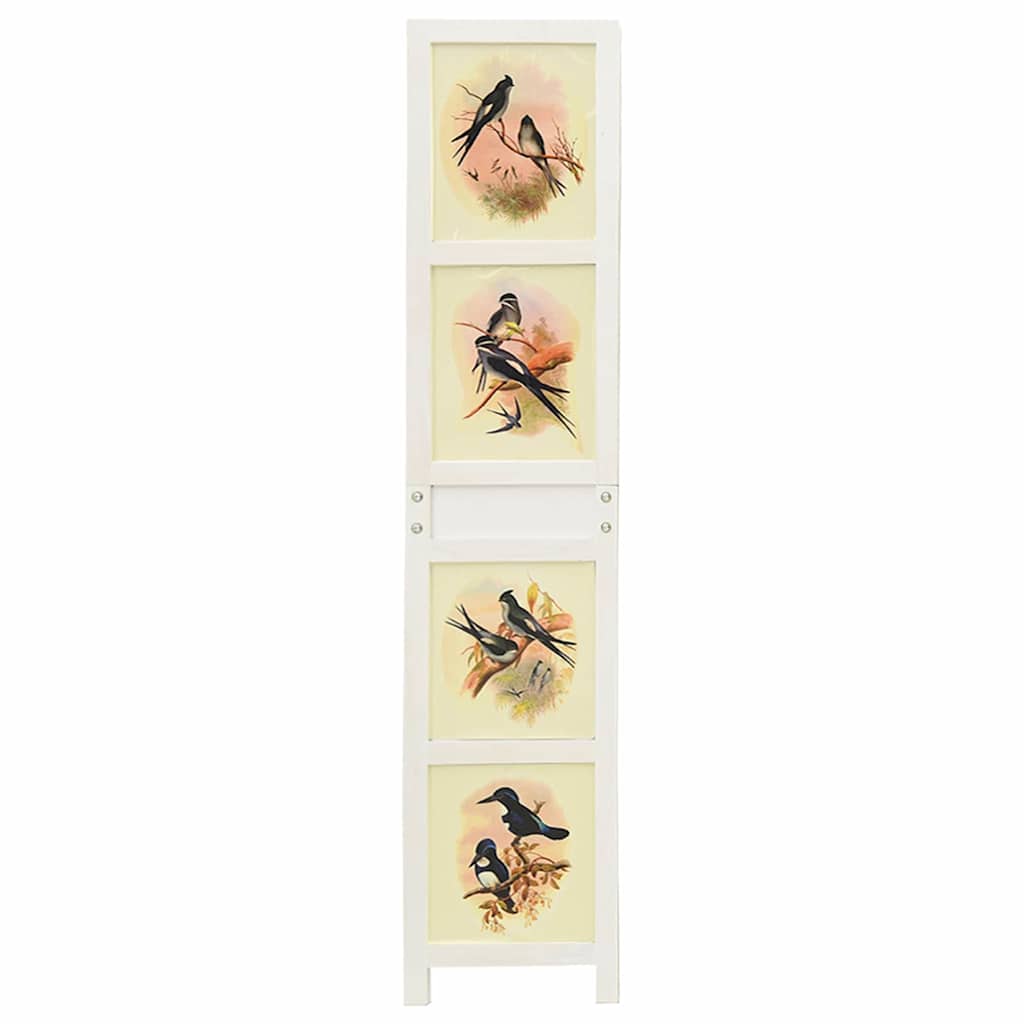 Romdivider Panel Bílá 212 X 165 Cm Mdf