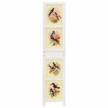 Romdivider Panel Bílá 212 X 165 Cm Mdf