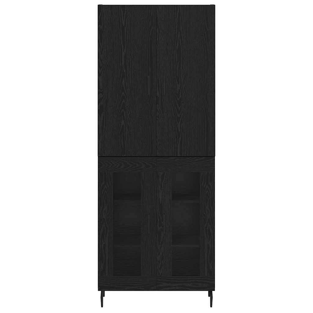 Vysoký Bufet 2 Ks Artisanový Dub 69,5 X 34 X 180 Cm