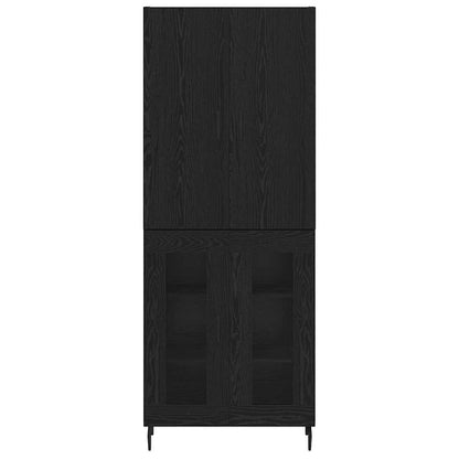 Vysoký Bufet 2 Ks Artisanový Dub 69,5 X 34 X 180 Cm