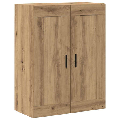 Vysoký Bufet 2 Ks Artisanový Dub 69,5 X 34 X 180 Cm