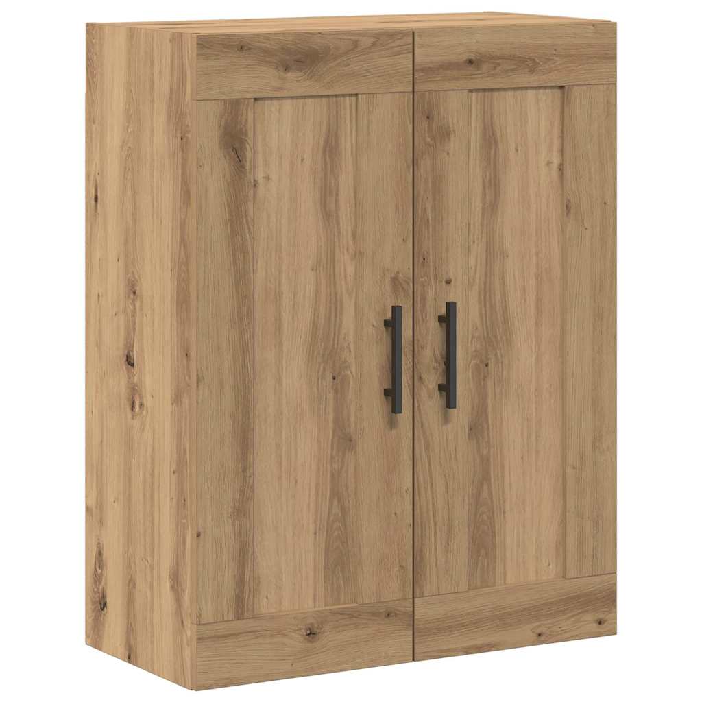 Vysoký Bufet 2 Ks Artisanový Dub 69,5 X 34 X 180 Cm