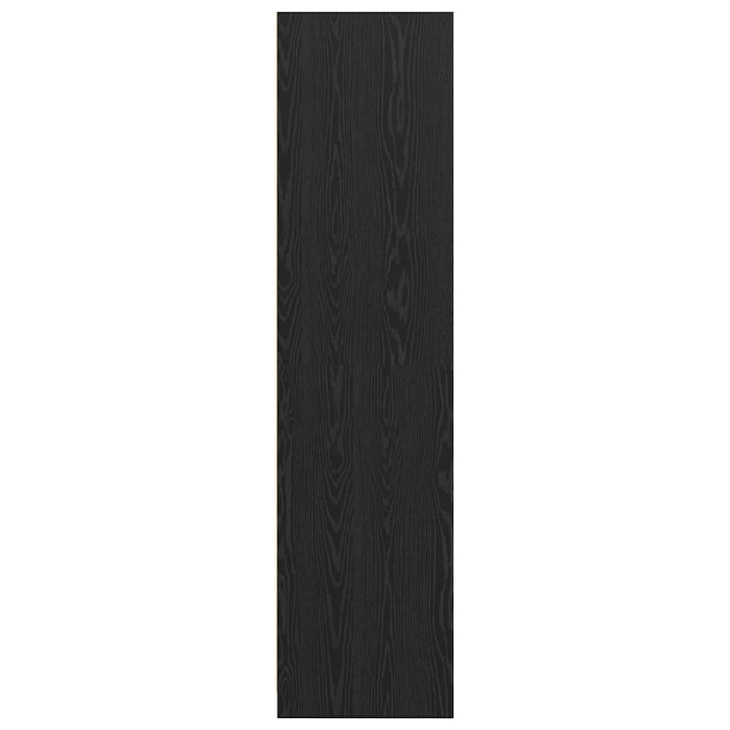 Šatní Skříň Černý Dub 50 X 30 X 200 Cm Kompozitní Dřevo