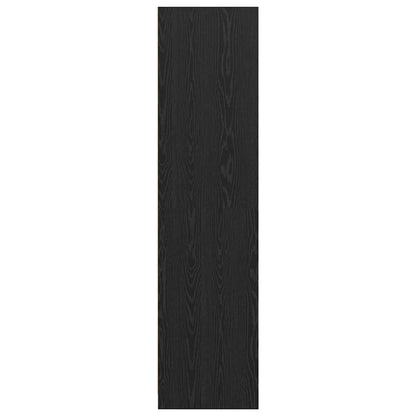 Šatní Skříň Černý Dub 50 X 30 X 200 Cm Kompozitní Dřevo