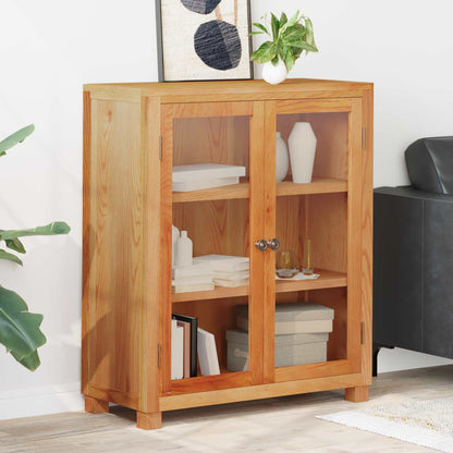 Truhlářský S Policí Hnědá 80 X 35 X 95 Cm Masivní Dubové Dřevo