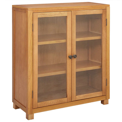 Truhlářský S Policí Hnědá 80 X 35 X 95 Cm Masivní Dubové Dřevo