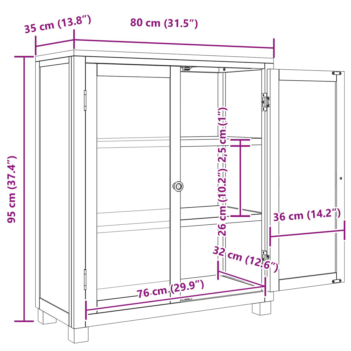 Truhlářský S Policí Hnědá 80 X 35 X 95 Cm Masivní Dubové Dřevo