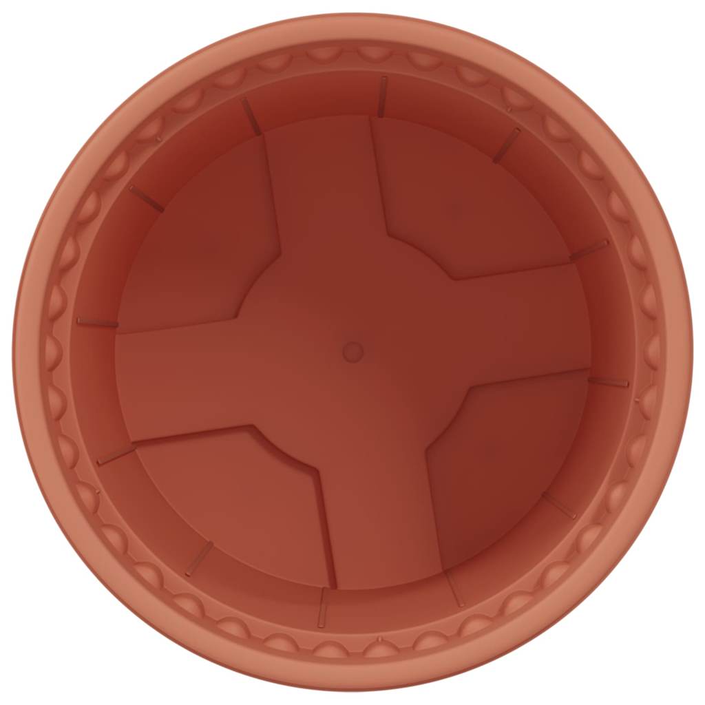Kulatý Květináč 6 Ks Plast
