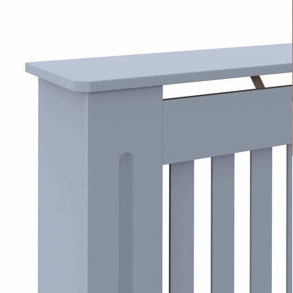 Kryt Radiátoru 2 Pcs Šedá 172 X 19 X 81,5 Cm Kompozitní Dřevo