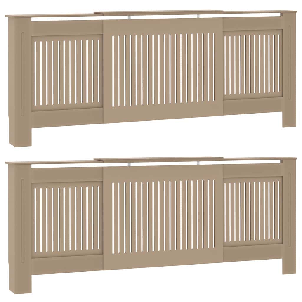Kryt Radiátoru 2 Pcs Dub Sonoma 205 X 20,5 X 81,5 Cm