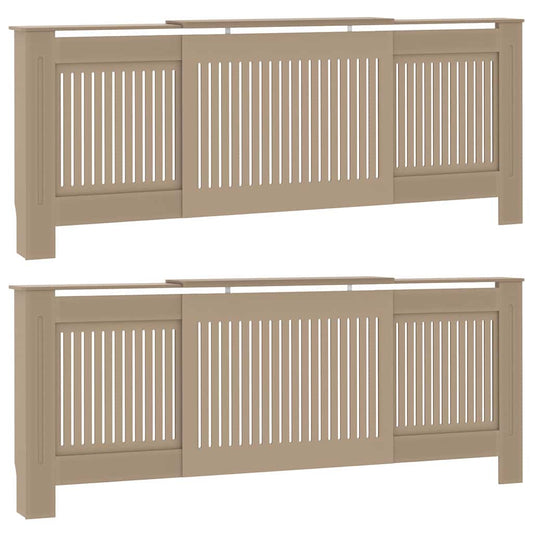 Kryt Radiátoru 2 Pcs Dub Sonoma 205 X 20,5 X 81,5 Cm