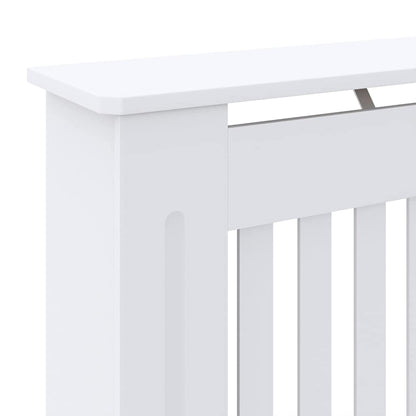 Kryt Radiátoru 2 Pcs Bílá 78 X 19 X 81,5 Cm Kompozitní Dřevo