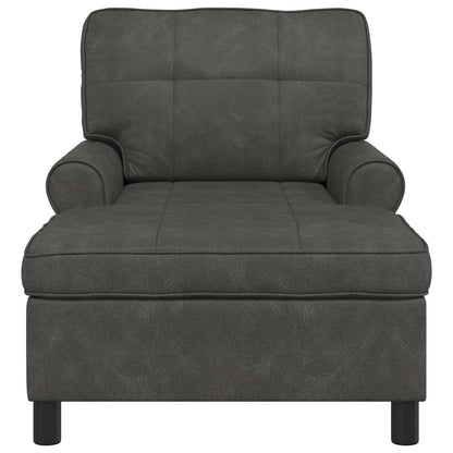 Chaise Lounge Umělá Kůže 91 X 157 X 91 Cm