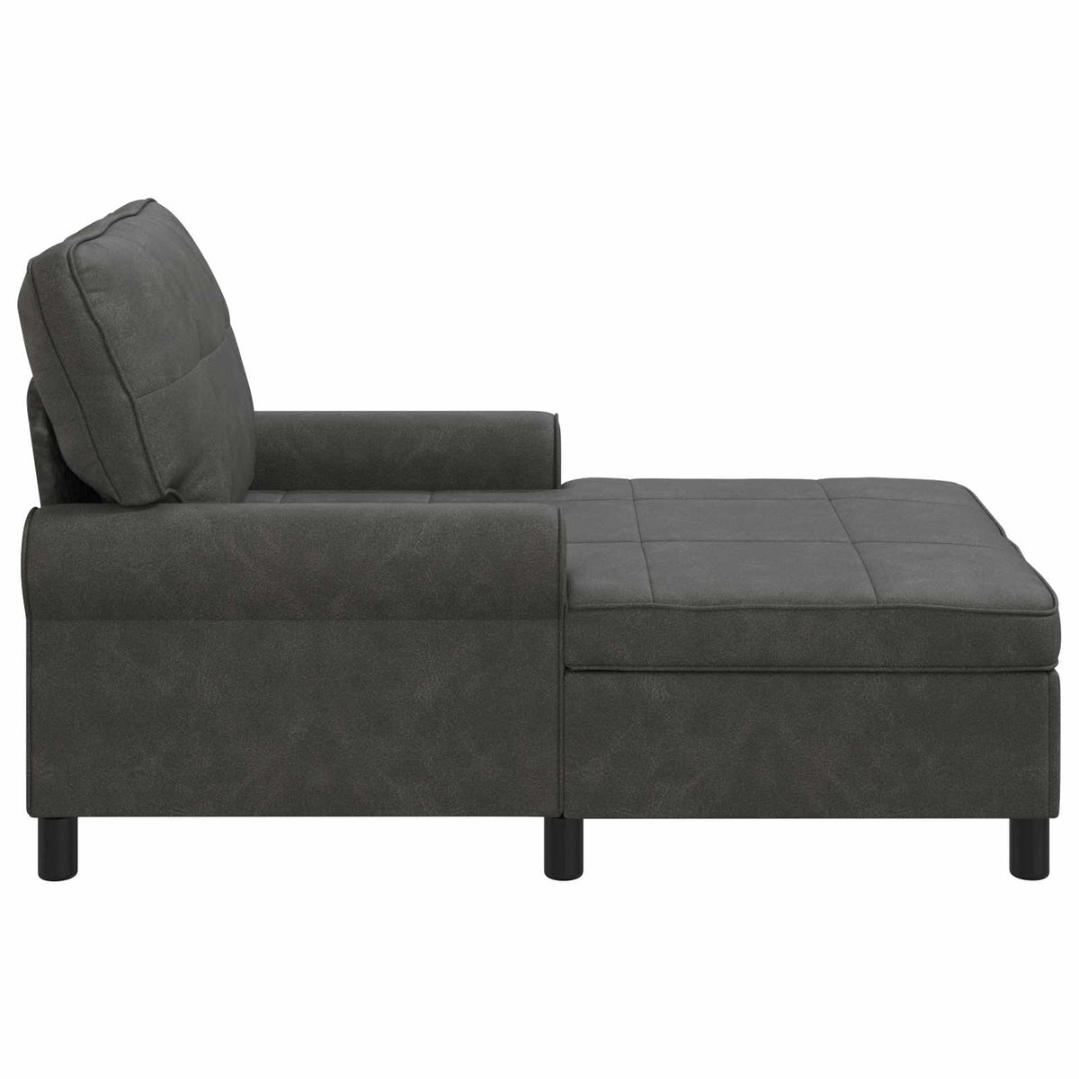 Chaise Lounge Umělá Kůže 91 X 157 X 91 Cm