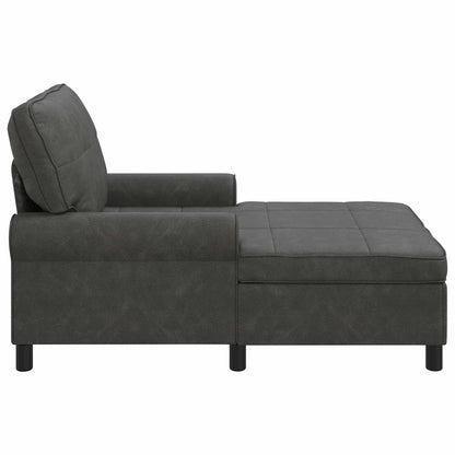 Chaise Lounge Umělá Kůže 91 X 157 X 91 Cm