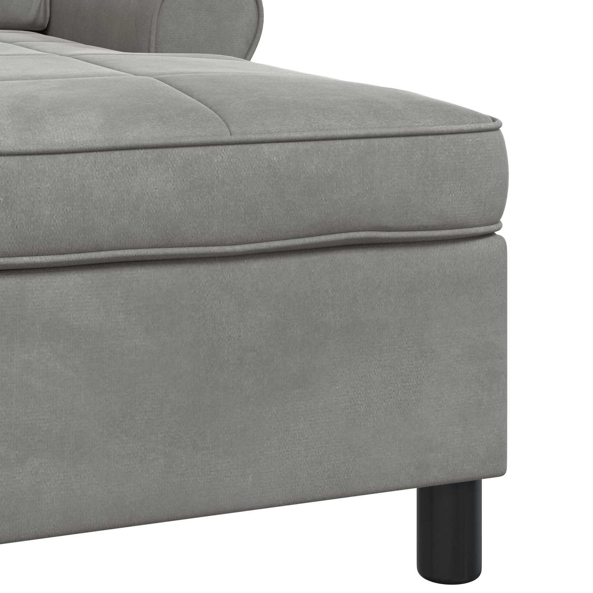 Chaise Lounge S Polštářem 91 X 157 X 91 Cm Samet