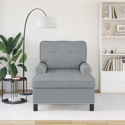 Chaise Lounge Textil 91 X 157 X 91 Cm