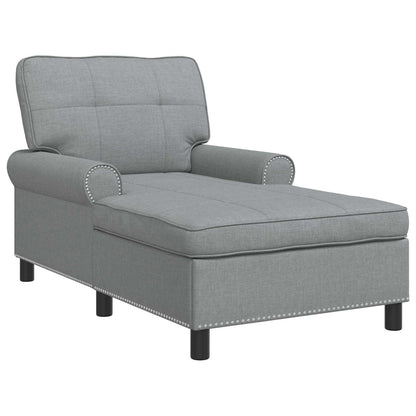 Chaise Lounge Textil 91 X 157 X 91 Cm