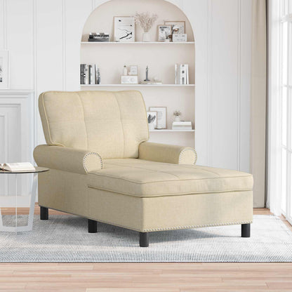 Chaise Lounge Textil 91 X 157 X 91 Cm