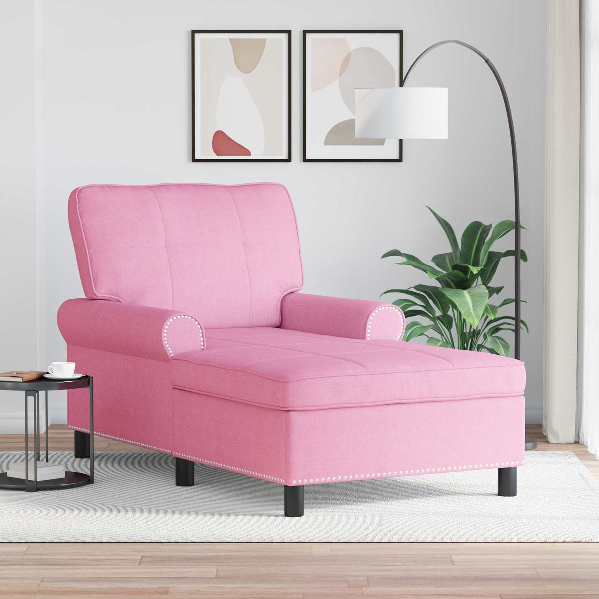 Chaise Lounge Textil 91 X 157 X 91 Cm