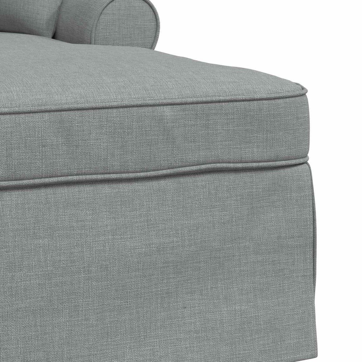 Lounge Chaise S Volánem 3 Ks Textil