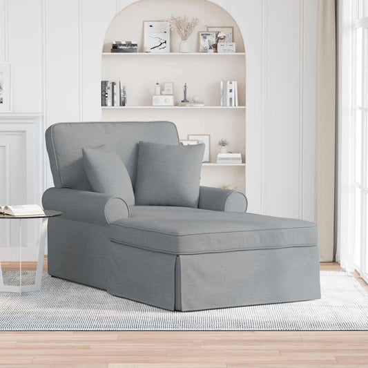 Lounge Chaise S Volánem 3 Ks Textil