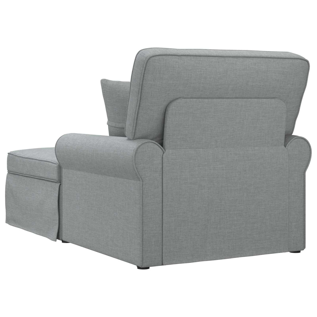 Lounge Chaise S Volánem 3 Ks Textil