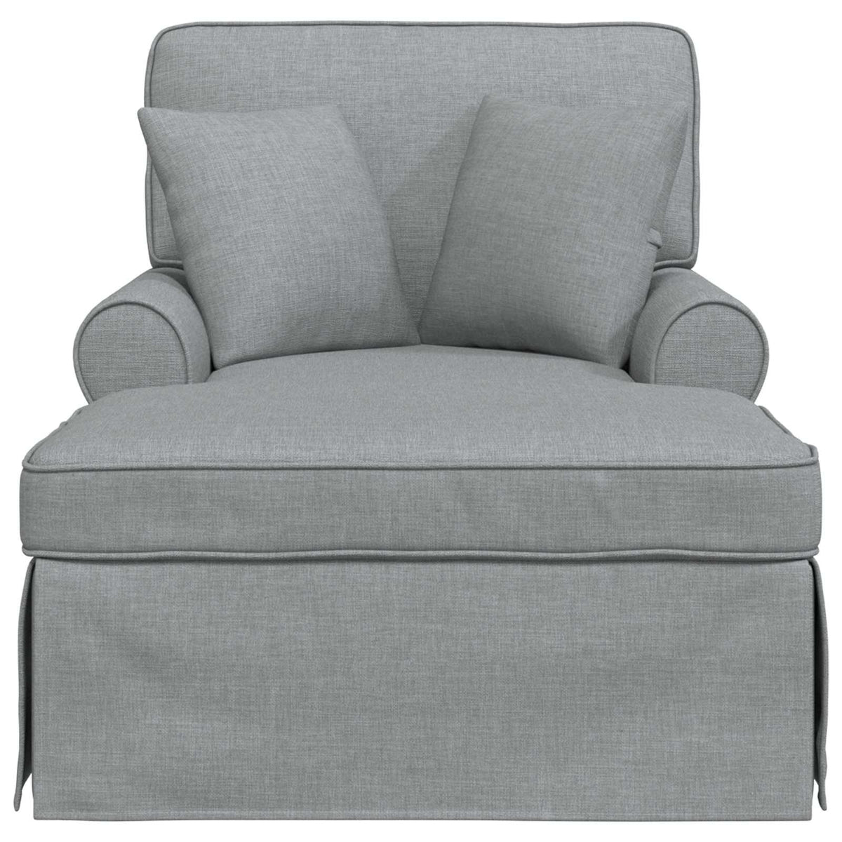 Lounge Chaise S Volánem 3 Ks Textil