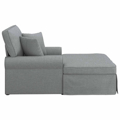 Lounge Chaise S Volánem 3 Ks Textil