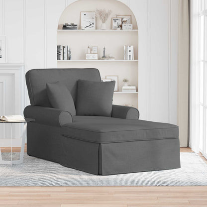 Lounge Chaise S Volánem 3 Ks Textil