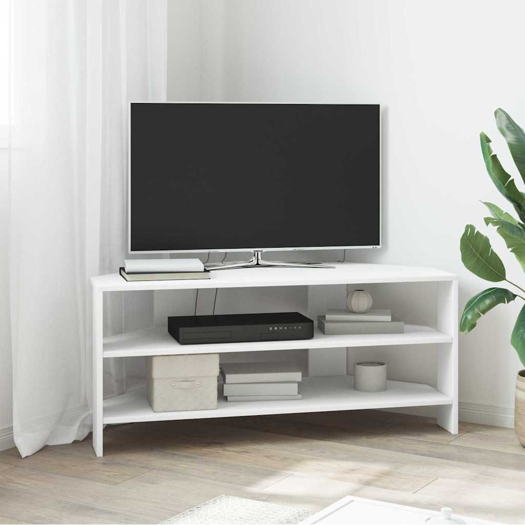 Rohováskříňnatv 102X40,5X45Cm Bílá Kompozitní Dřevo