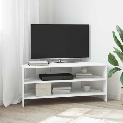 Rohováskříňnatv 102X40,5X45Cm Bílá Kompozitní Dřevo