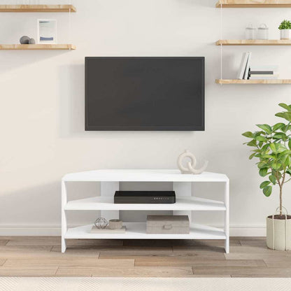 Rohováskříňnatv 102X40,5X45Cm Bílá Kompozitní Dřevo