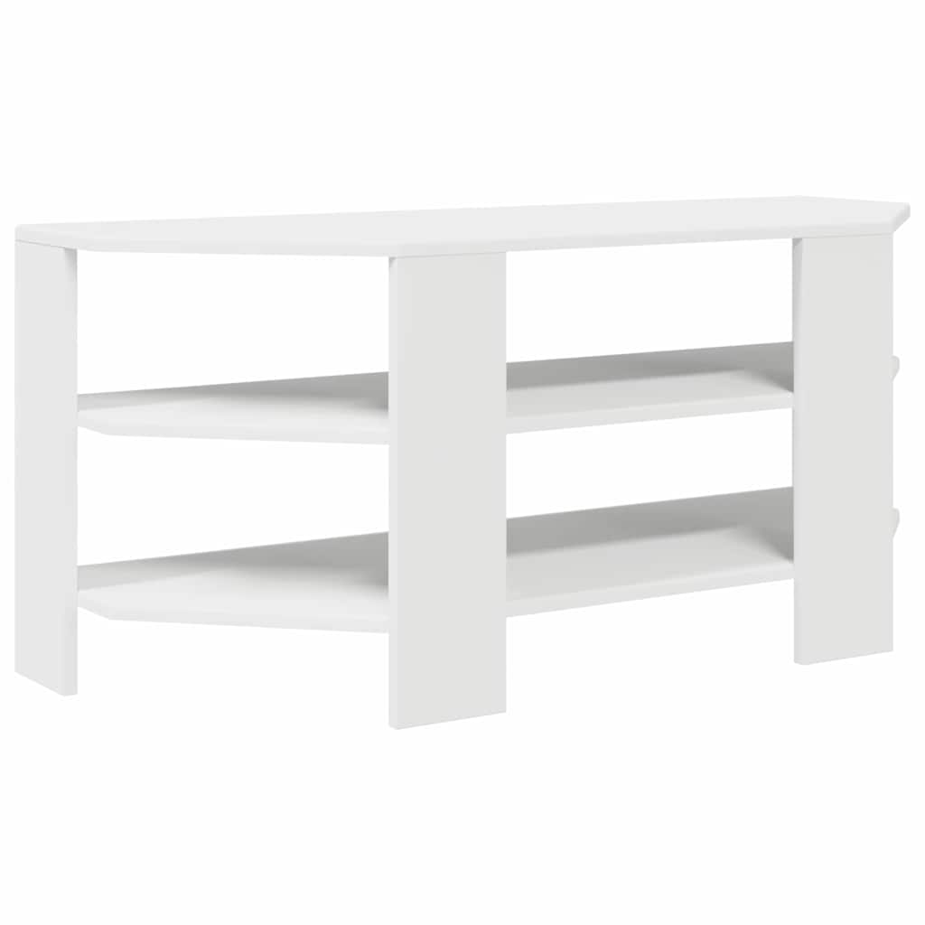 Rohováskříňnatv 102X40,5X45Cm Bílá Kompozitní Dřevo